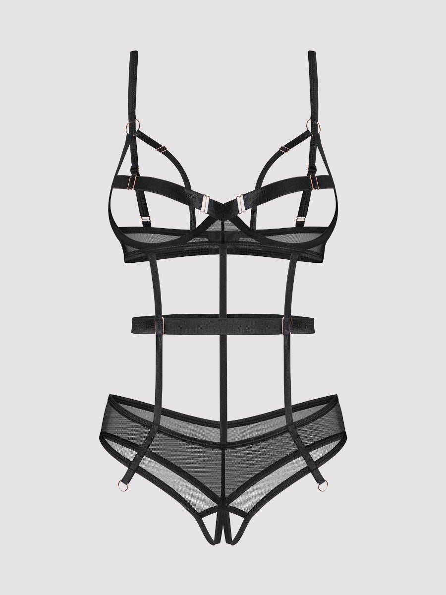 Body ouvert Euridia noir M/L