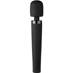 Deluxe Black Velvet Large Vibromasseur Magic Wand
