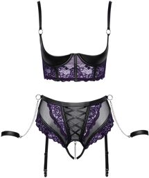 Ensemble Set bondage Bleu