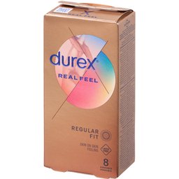 Real Feel Préservatifs sans latex taille standard - Boîte de 8