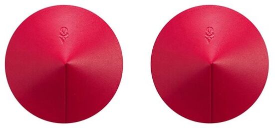 Sublimie paire de cache-tétons rouges PREMIUM Rouge