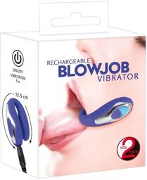 Stimulateur Oral Blowjob Bleu