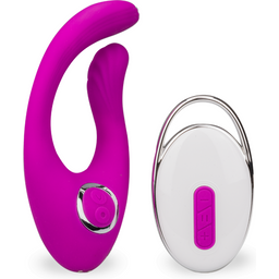 Vibromasseur clitoris courbé 12 modes USB magnetic