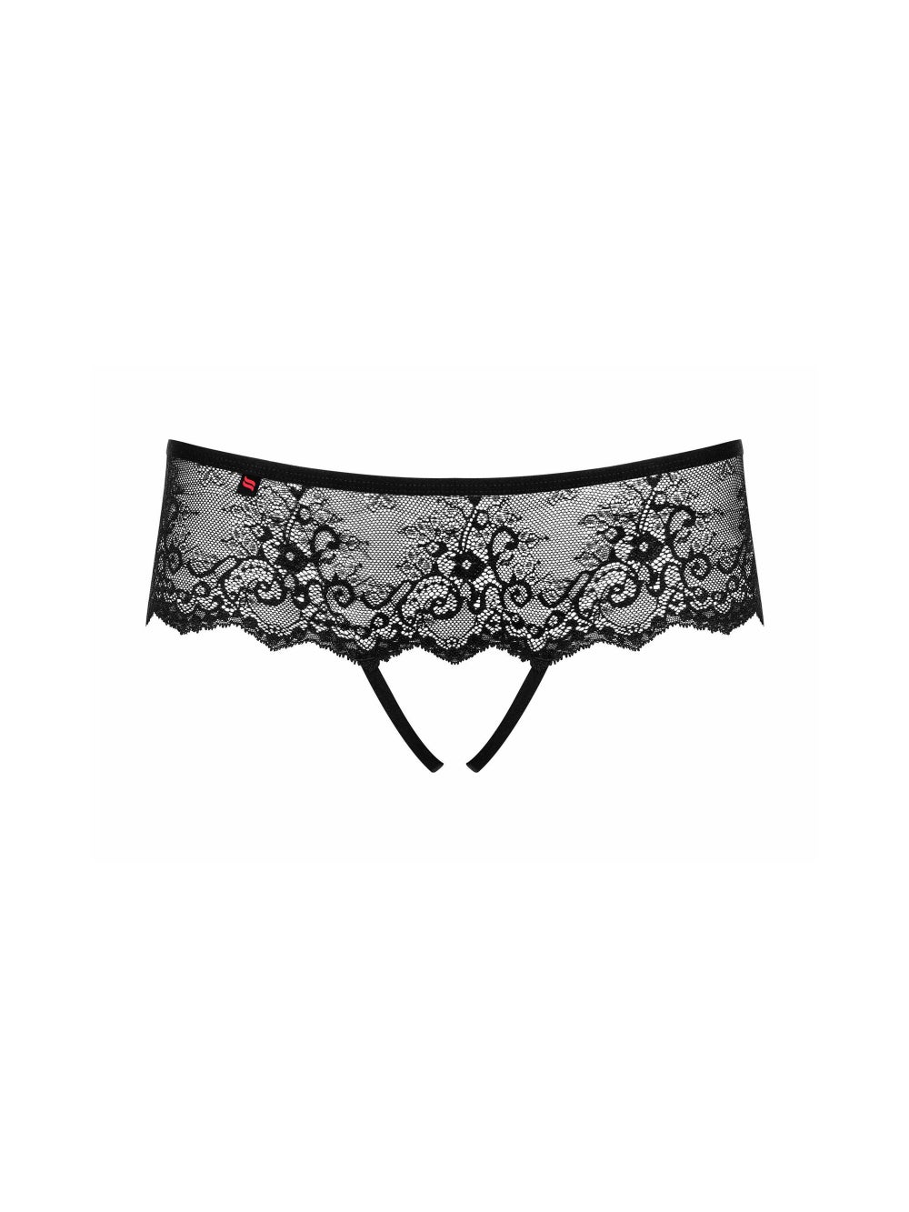 Tanga ouvert Merossa noir