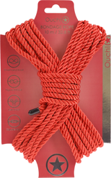 Corde Polyester Bondage -10 m - Rouge