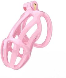 Cage de Chasteté à Pénis - M - Pink - PC02