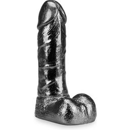 Gode godemichet réaliste en métal Rocky gode vaginal ou anal homme ou femme - Anthracite métallisé
