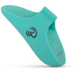 Vibromasseur pour doigt - Turquoise