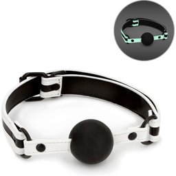 Bâillon Boule Photoluminescent Glo