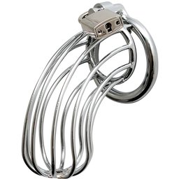 Cage de Chasteté en Métal avec Serrure