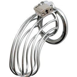 Cage de Chasteté en Métal avec Serrure