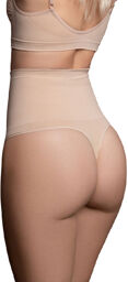 Façonneur sans points style string beige