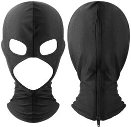 Cagoule avec zip Open n°3 Noire