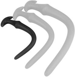 Gode long Ultra Slim S 30 x 3.2cm Noir