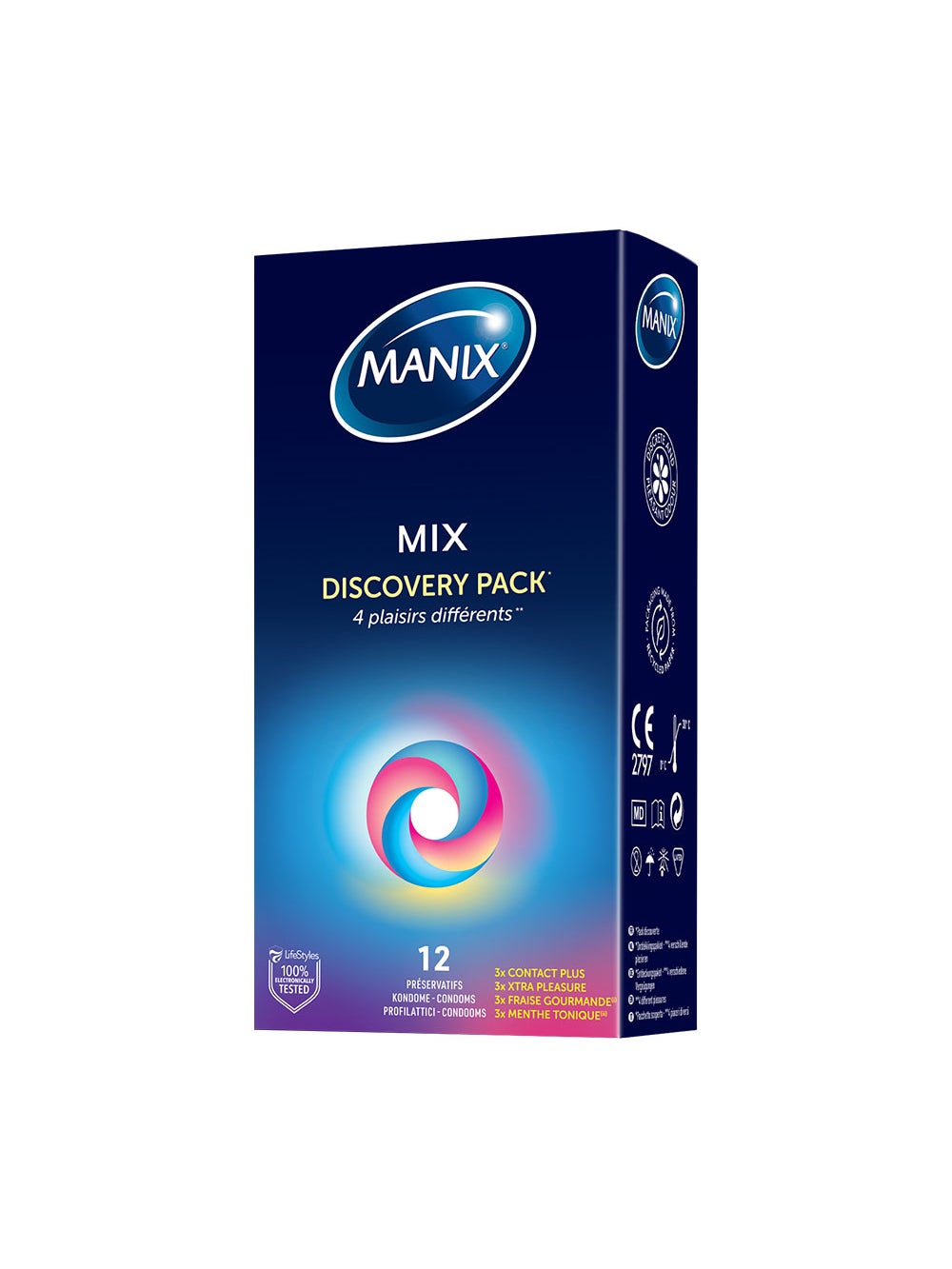 Préservatifs Mix Discovery Boîte de 12