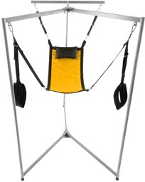 Kit Sling Tissu Rectangle Jaune Armature Grise