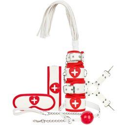 - Kinky Care - Set Infirmière 8 Pièces