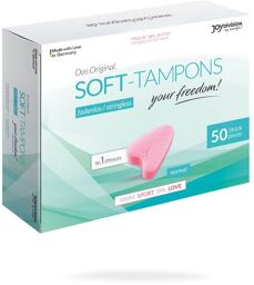 Soft Tampons Normal Stringless 50 pièces