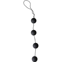 Boules anales Deluxe Vibro Noir