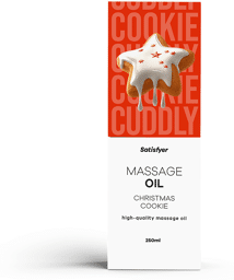 Huile de massage haute qualité - Cookie de Noël 250ml