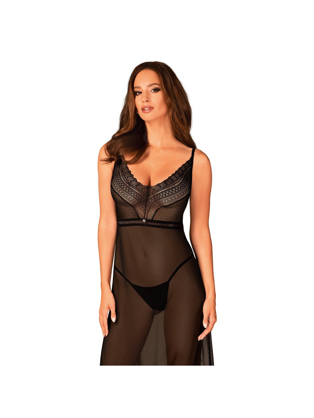 Nuisette longue Estiqua noir