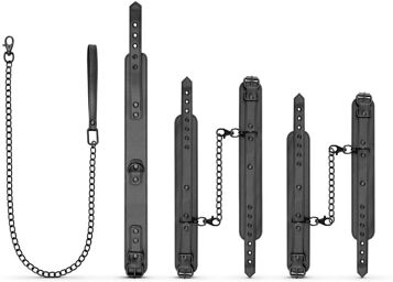 Ensemble complet de retenue totale - Noir