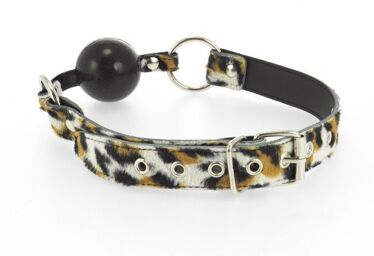 Bâillon balle en silicone