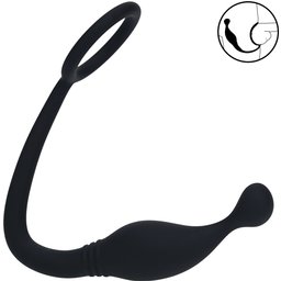 Cockring avec Stimulateur Prostatique Silicone Small