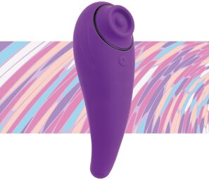 FemmeGasm Tapping & Tickling Vibrator Violet