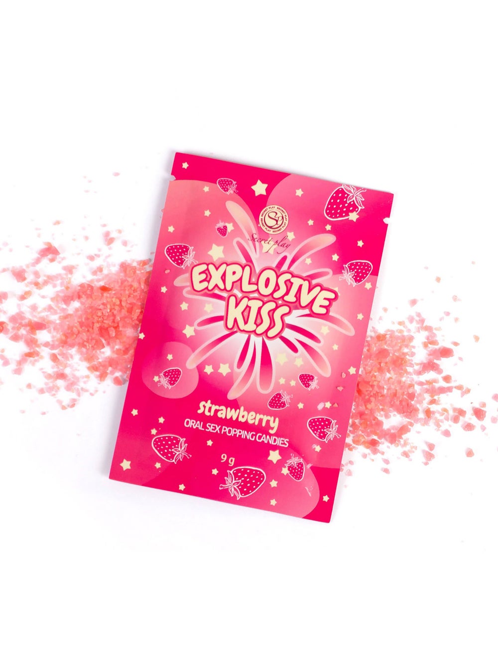 Sucre pétillant Explosive Kiss fraise