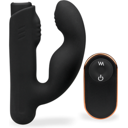 Vibromasseur sex toy homme anal Stimulateur de prostate télécommandé Vista - Noir