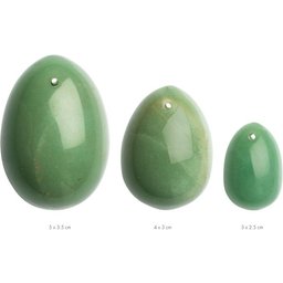 - 3-delige Yoni Egg Set - Jade