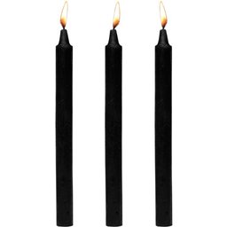 XR Brands - Dark Drippers Bougies à Gouttes Fétichistes - Noir