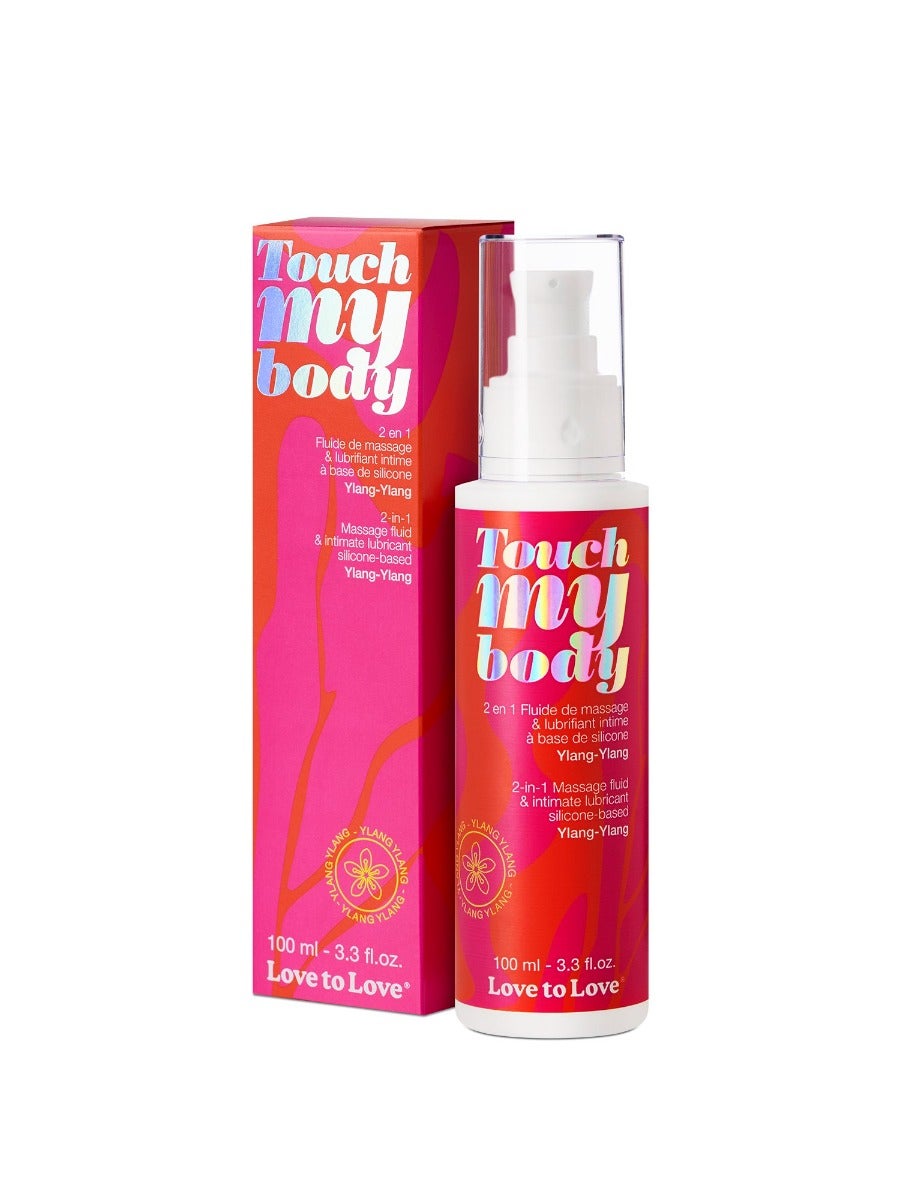 Massage et lubrifiant Touch My Body ylang-ylang 100 ml