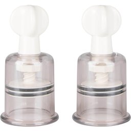 Ventouses de clitoris et tétons, taille M, 2 pièces