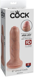 Dildo réaliste Uncut - Flesh 16,5 cm