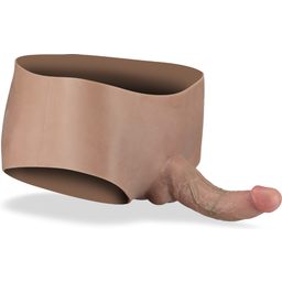 Gode ceinture creux seconde peau pénis courbé Dany