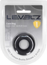 Cockring en silicone liquide - S - Noir