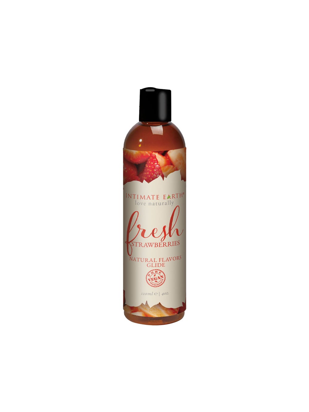 Lubrifiant eau comestible Natural Flavors Glide fraise 120 ml