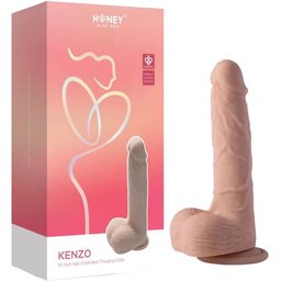 – Kenzo Godemichet Poussant à Ventouse – 23.9 cm