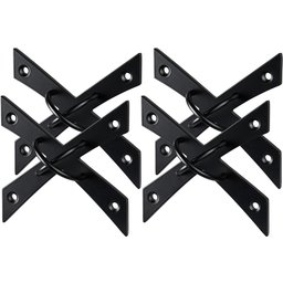 Saint Andrew's Kit de Fixations Murales pour Croix - 4 pièces