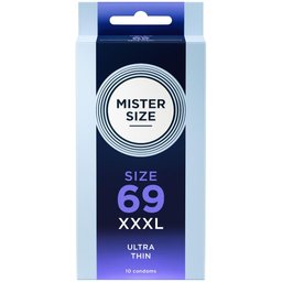 MISTER.SIZE - XXXL Préservatifs Ultra Fins - 10 Pièces