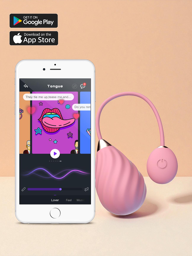 Oeuf Vibrant Magic Sundae rose App Controlled