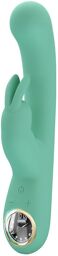 Lamar - Vibrateur Lapin avec affichage digital LED - Bleu