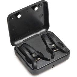 XR Brands - Dark Grip Pinces à Tétons Vibrantes - Noir