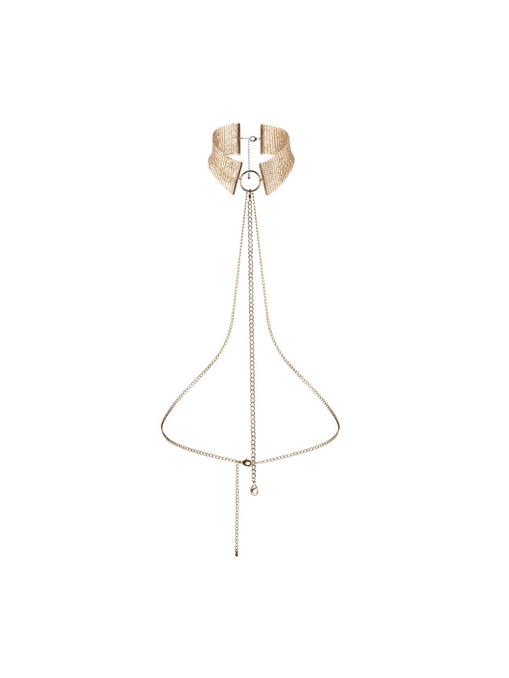 Collier en Mailles Métalliques Désir Métallique