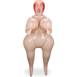 Poupée gonflable curvy vagin et bouche Margaret