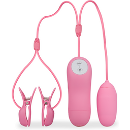 Pinces à tétons vibrantes électrostimulation et œuf vibrant Furu