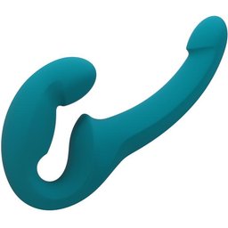 - Share Lite Double Dildo - Bleu profond