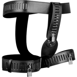 Ceinture de chasteté pour femme en similicuir
